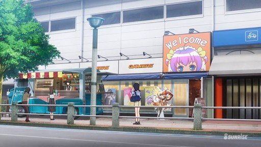 In front of ODAIBA Gamers